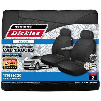 Housses de siège de camion Dickies Houston XL authentiques Housse de siège de camion Dickies Houston