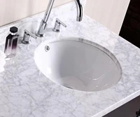DROP Bath and Kitchen DR091106 Undermount Bathroom Sink Set