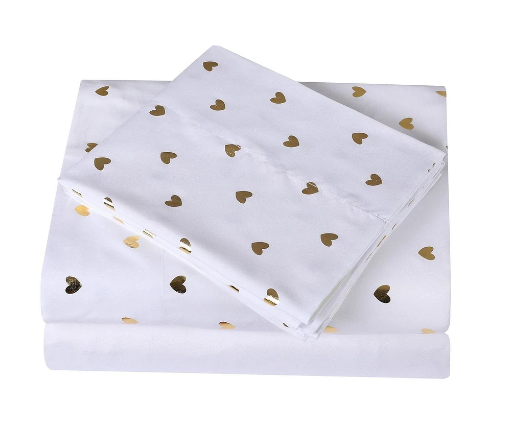 Ensemble de draps à imprimé en microfibre douce facile à nettoyer pour enfants Mainstays Tailles: 1 place, 2 places et grand lit