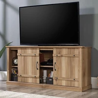 Sauder La Collection Misc Entertainment Crédence, Finition Timber Oak, 435104