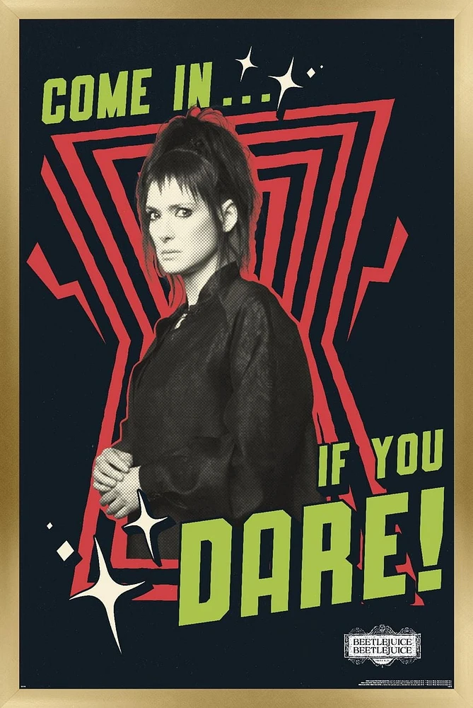 Beetlejuice Beetlejuice - Come In If You Dare Wall Poster