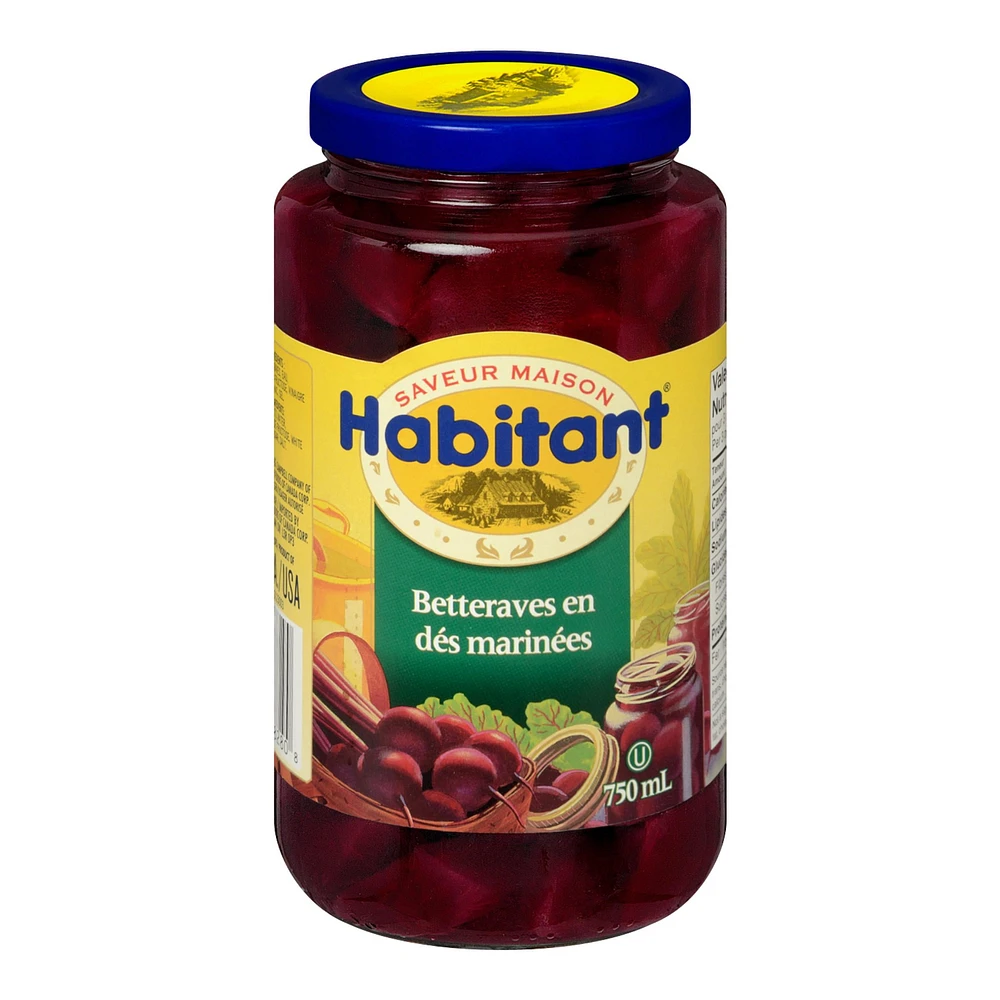 Habitant Cubed Pickled Beets 750mL