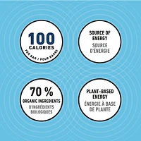 CLIF BAR, Mini Chocolate Chip Energy Bar, 70% Organic Ingredients, No Artificial Flavours, 28 g (Pack of 10)