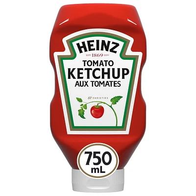 Ketchup aux tomates Heinz 750ML