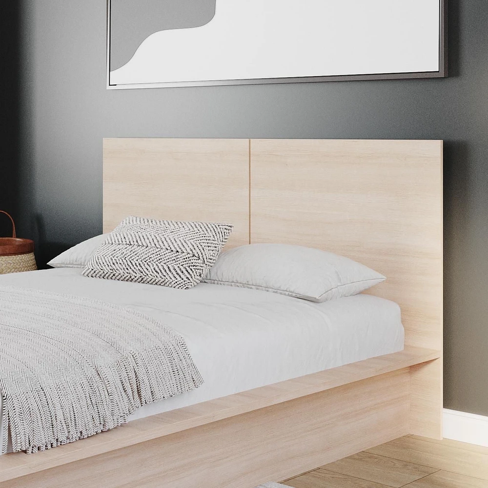 Nexera James Platform Bed with Headboard