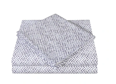 Mainstays 250 Thread Count Wrinkle Resistant Sheet Set – Printed, Twin, Double, Queen, King