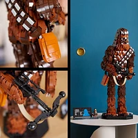 LEGO Star Wars Chewbacca, Buildable Star Wars Collectible for Adults, Build and Display Chewbacca Collectible, Fun Star Wars Gift for Teens, Adults or any Star Wars Original Trilogy Fan, 75371