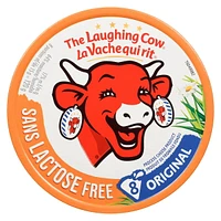 The Laughing Cow, Lactose Free, Spreadable Cheese 8P