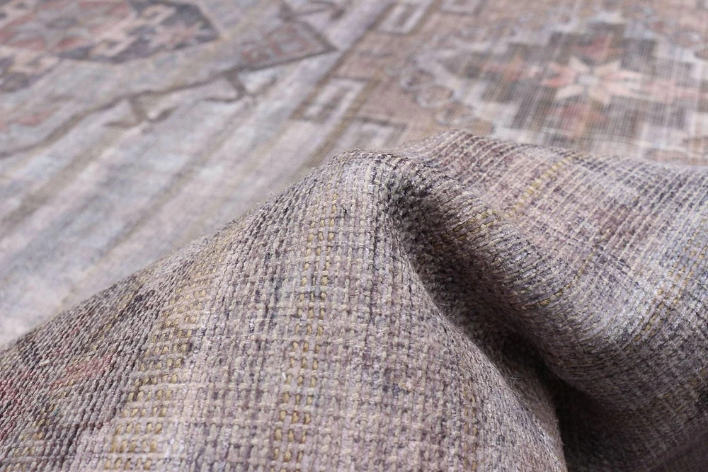 ECARPET Oriental, Persian Style Area Rug, Eco Friendly, Machine Washable, Kashkuli Collection