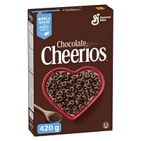 Chocolate Cheerios Breakfast Cereal, Whole Grains, 420 g, 420 g