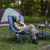 Chaise de camping Jumbo rembourrée-Acier