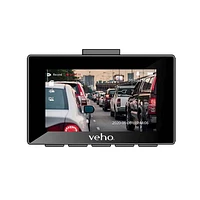 Veho Muvi KZ-2 Pro Drive Cam 4K Dashcam avec écran LCD 3 pouces et G-Sensor - Gris