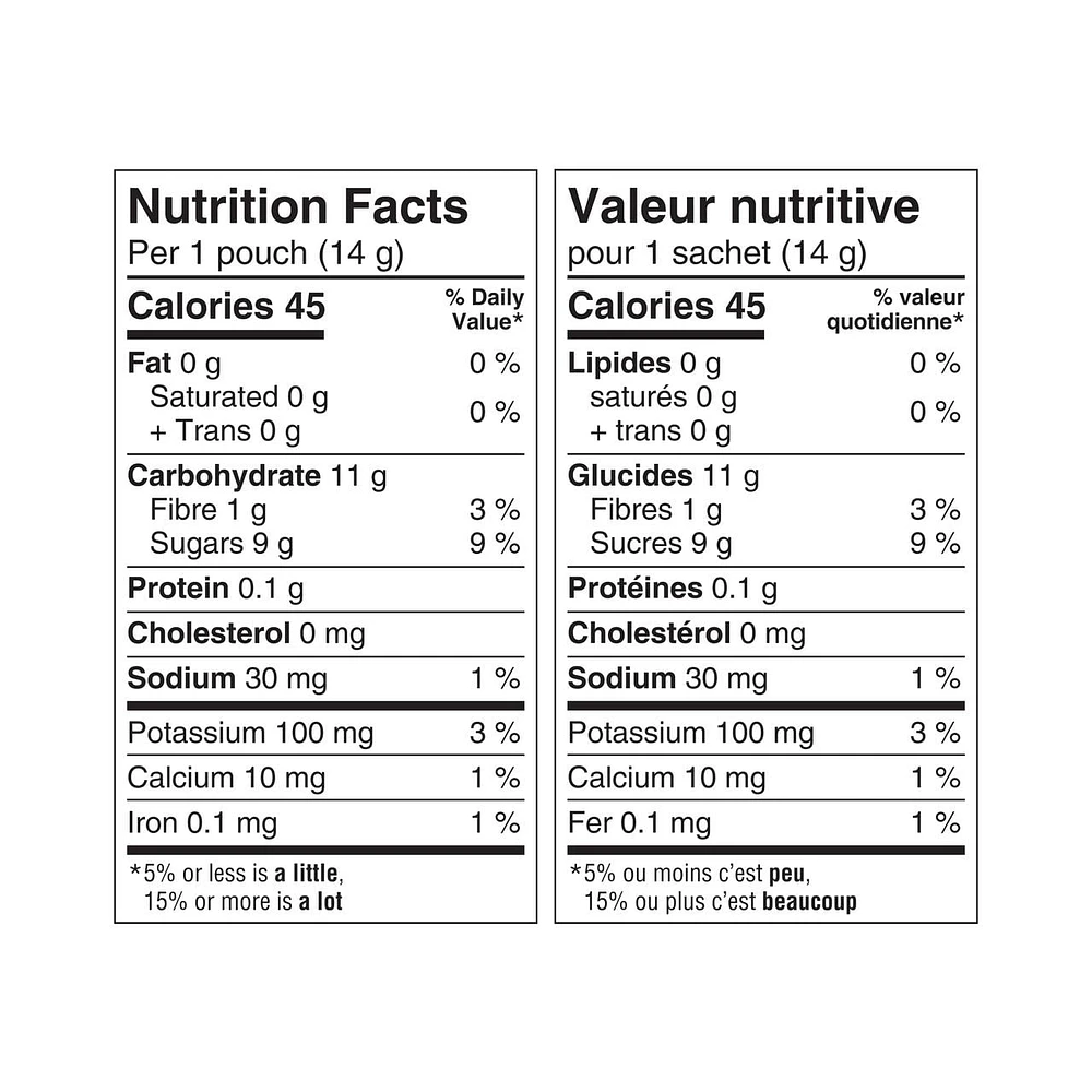 SunRype Fruit to Go Bites Sour Watermelon, 8 x 14 g