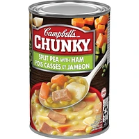 Campbell's® Chunky® Split Pea with Ham Ready to Serve Soup, Shelf Stable, Ready to serve soup 515 mL