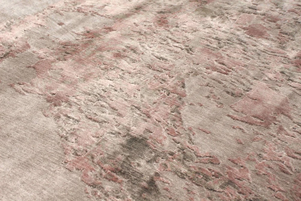 ECARPETGALLERY 5'2" x 7'8"  Contemporary Galleria Hand Loomed Area Rug for Living Room, Dining Room and Bedroom in Grey