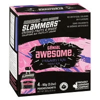 Organic Slammers Awesome Fruit and Veggie Crushed Superfood Snack