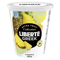 Liberté Greek 2% Extra Fruit Pineapple, High Protein, 650 g, 650 g