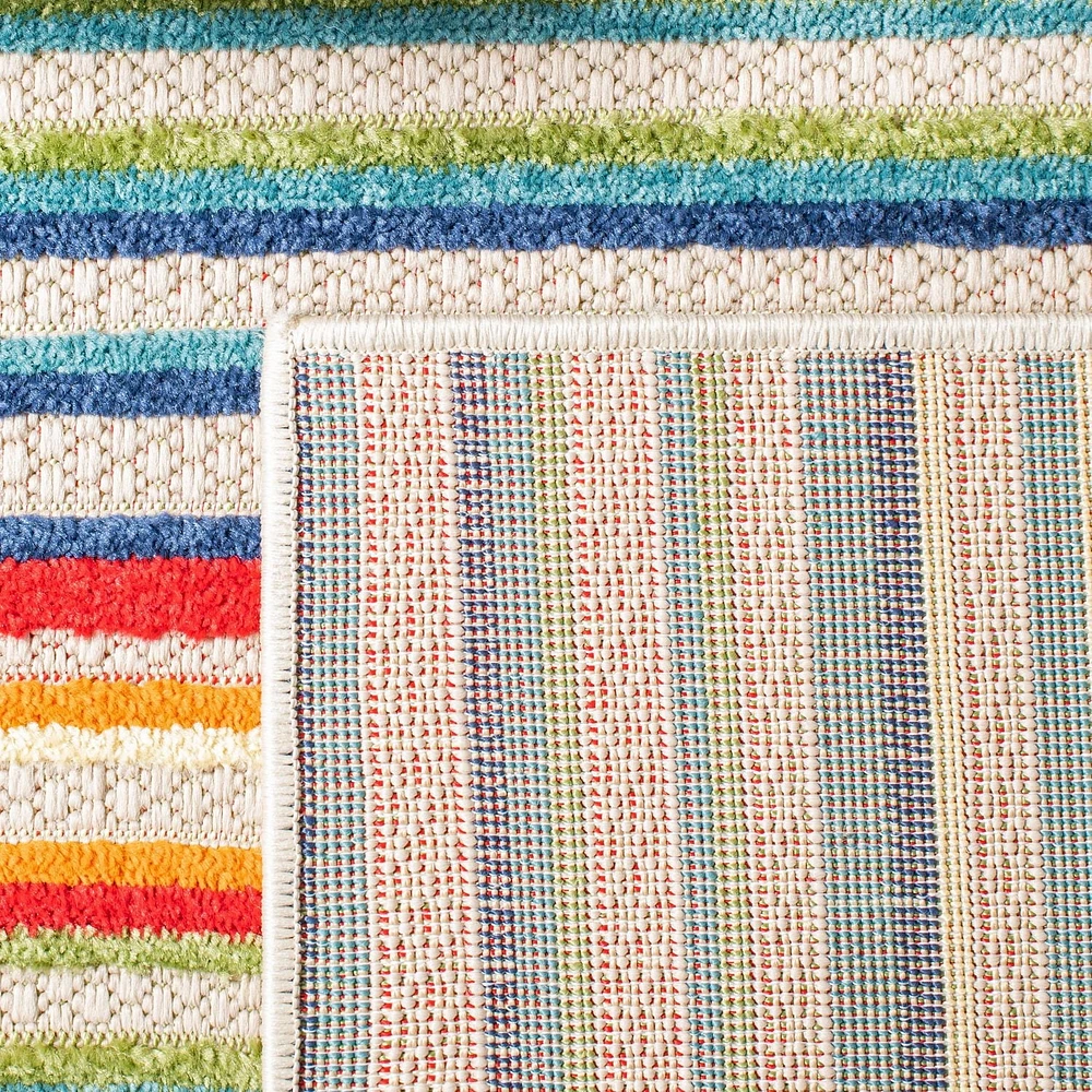 SAFAVIEH Cabana Siomha Tapis Rayé Extérieur