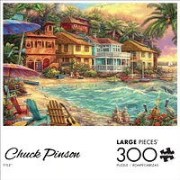 Buffalo Games - Le puzzle Chuck Pinson - Island Time - en 300 pièces