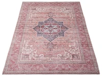 ECARPET Heriz Indoor Area Rug Flatweave Carpet for Living Room, Bedroom, Eco Friendly, Machine Washable