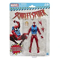 Marvel - Collection rétro - Figurine Scarlet Spider de 15 cm