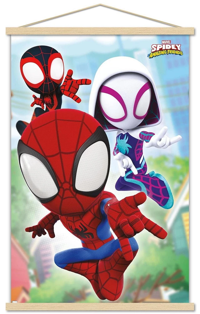 Marvel Spidey and His Amazing Friends - Webs Wall Poster, 22.375" x 34"