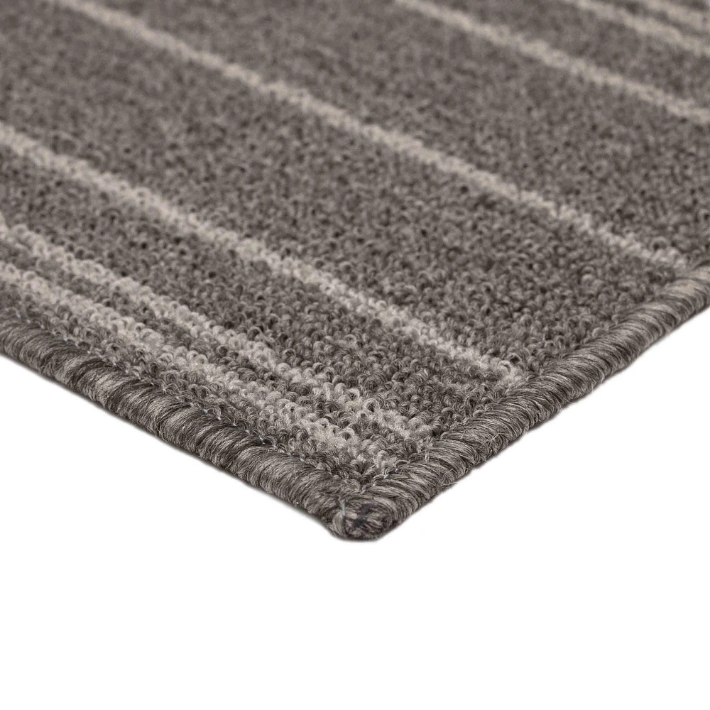 Tapis Olin gris  de 2 pi x 5 pi