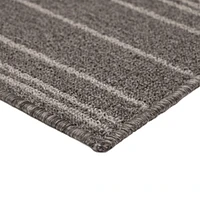 Tapis Olin gris  de 2 pi x 5 pi