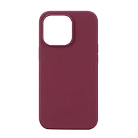 blackweb iPhone 13 Pro MagSafe Compatible Lightweight Silicone Phone Case (BWA22WI624C-Peach, BWA22WI603C-Black, BWA22WI623C-Green, BWA22WI626C-Plum), Full Protection