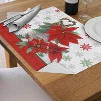 Tapis De Séchage En Microfibre Poinsettia