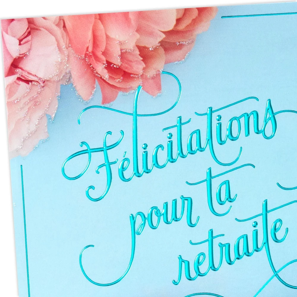 Hallmark Retirement Card for Women (Flowers)