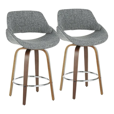 Tabouret de comptoir moderne milieu-du-siècle Fabrico de LumiSource
