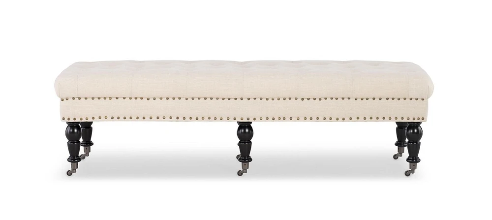 Aubrey Natural 62-Inch Bench