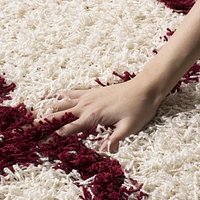 Safavieh Dallas Logan Tapis Géométrique Shag