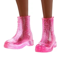 Barbie: Poupée Barbie Big City, Big Dreams « Brooklyn » (30 cm, Brune à Cheveux Tressés) Roberts avec Haut à Paillettes, Jupe et Accessoires, Cadeau pour Enfants de 3 à 7 ans