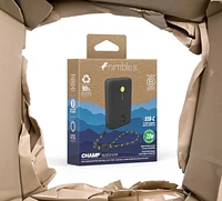 Nimble Batterie Champ 10 000 mAh 20W PD Double USB-C Noir Minuit
