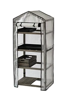 VegTrug 4-Tier Cedar Greenhouse - Grey