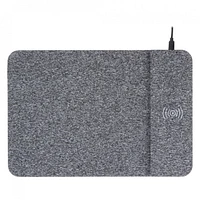 Tapis de souris sans fil Allsop PowerTrack Qi - Gris