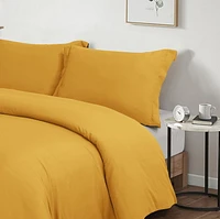 Ultra Soft Solid Duvet Cover Set