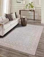 ECARPET Valeria 9'3" x 11'10" Traditional Area Rug for Living Room, Bedroom, Dining Room, Entrance, Hallway and More.