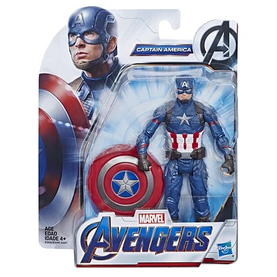 Jouet figurine de superhéros Capitaine America Marvel Avengers de 15 cm