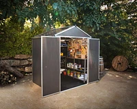 Rubicon 6 ft. x ft. Dark Garden Storage Shed