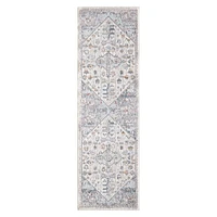 Vesta Cream and Blue Woven Area Rug