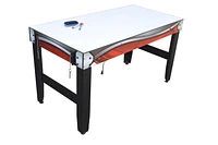 Scout 54 pouces, Table Multi-Jeux 4-en-1 avec Basket-ball, Air Hockey, Tennis de Table, et tableau effaçable à sec