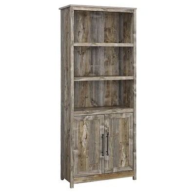 Sauder La Collection Granite Trace Bibliothèque, Finition Rustic Cedar, 433950