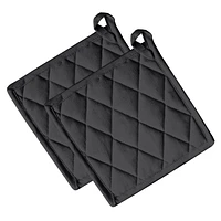 Fabstyles Solo Waffle Cotton Pot Holder Set of 2