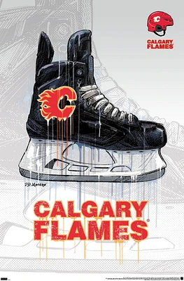 Flames de Calgary de la LNH - Patinage à la cuillère 21