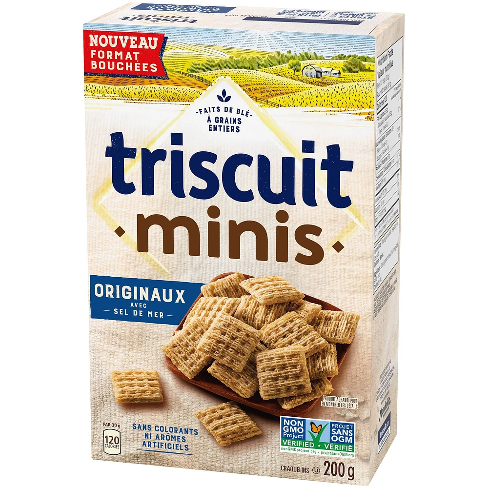 TRISCUIT Minis Originaux Craquelins 200 g