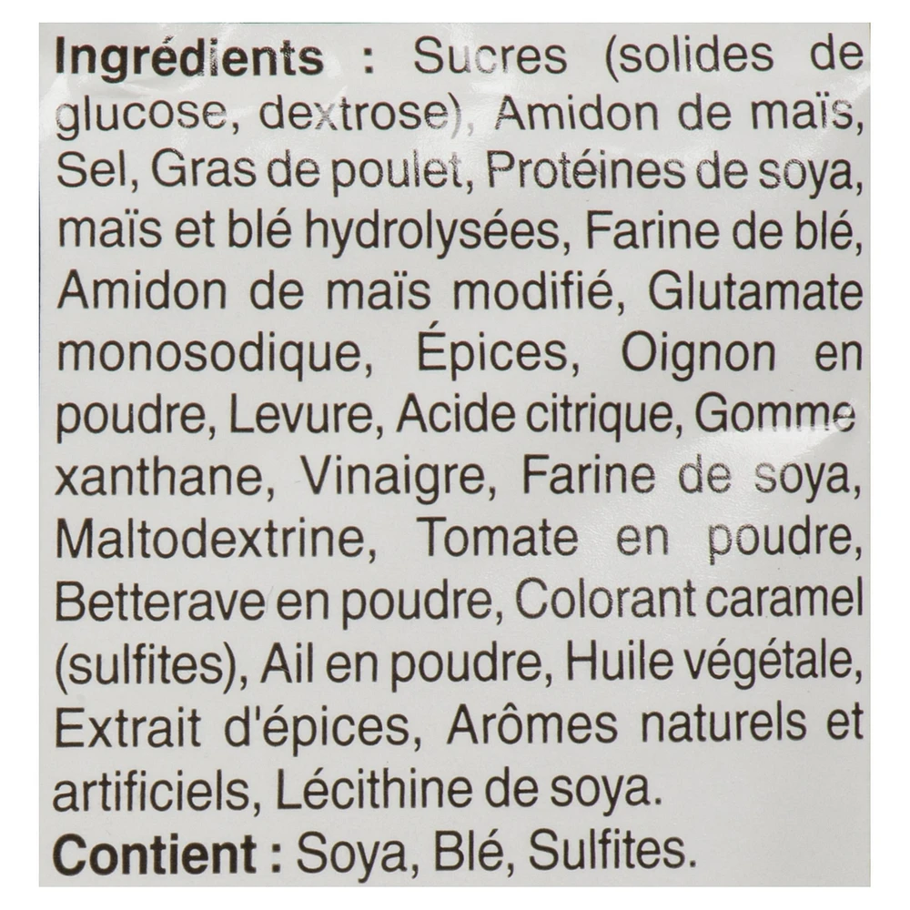Mélange à sauce barbecue St. Hubert à 25 % moins de sel Sce BBQ moins sel STH 57g