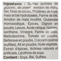 Mélange à sauce barbecue St. Hubert à 25 % moins de sel Sce BBQ moins sel STH 57g